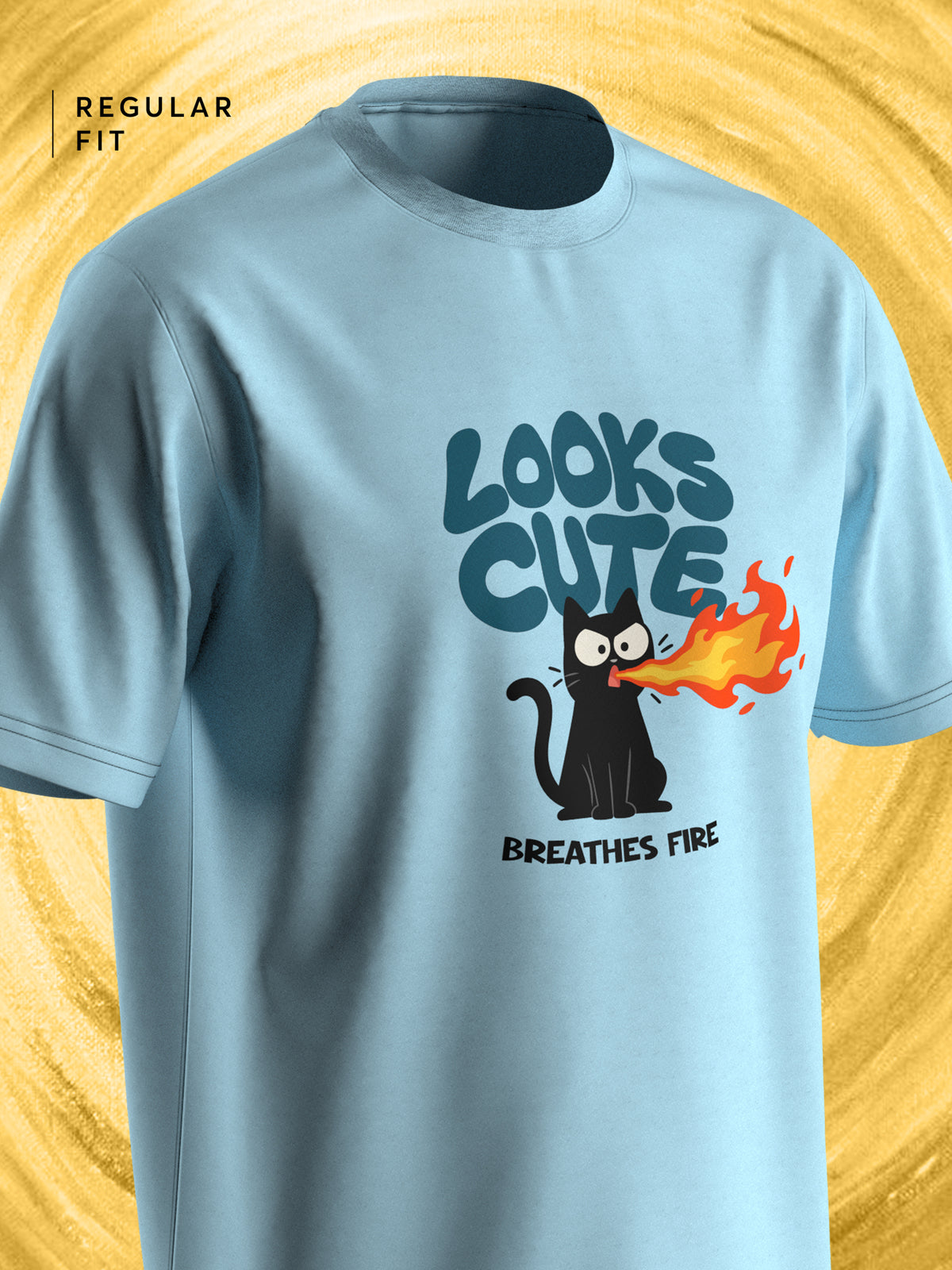 Looks Cute. Breathes Fire