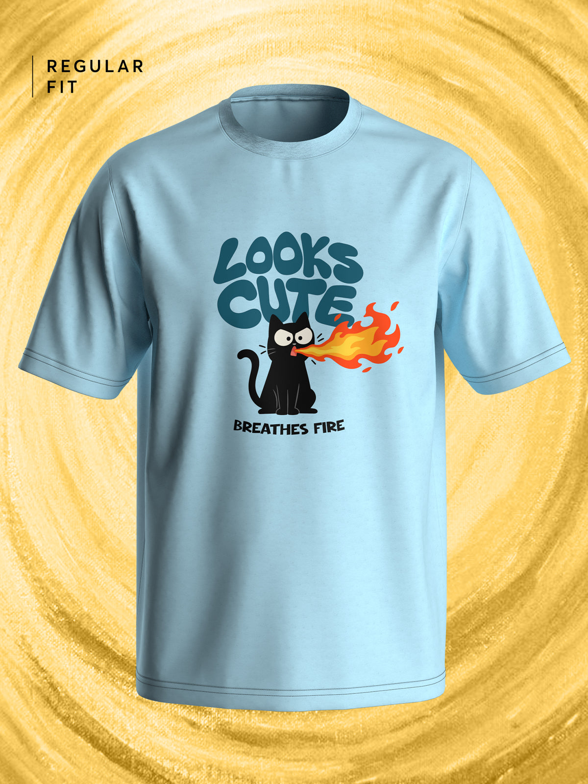 Looks Cute. Breathes Fire